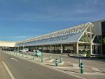 Departures drop off area at Palma airport