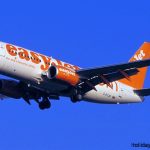 Easyjet plane taking off from Palma airport