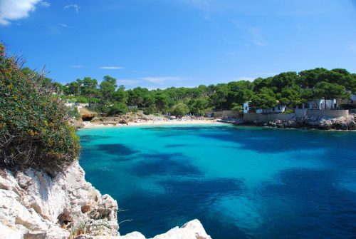 Cala Gat near Cala Ratjada view of the beach