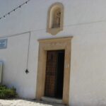 Church entrance at Galilea Majorca