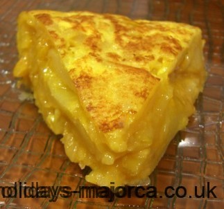 Majorcan Spanish omelette