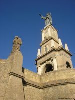 Sant Salvador statue monument Felanitx Majorca