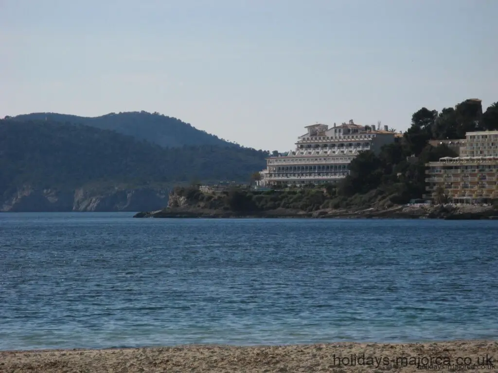 Seaside hotel at Santa Ponsa Majorca