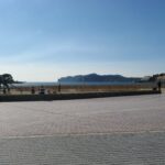 The beach promenade at Santa Ponsa Majorca
