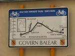 The full Palma to Santa Maria cycling route