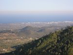 Views of Cala Dor from San Salvador in Majorca