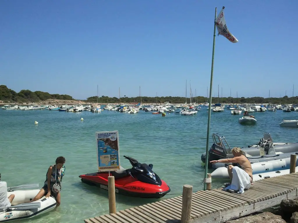 Colonia Sant Jordi boat & jet ski rental